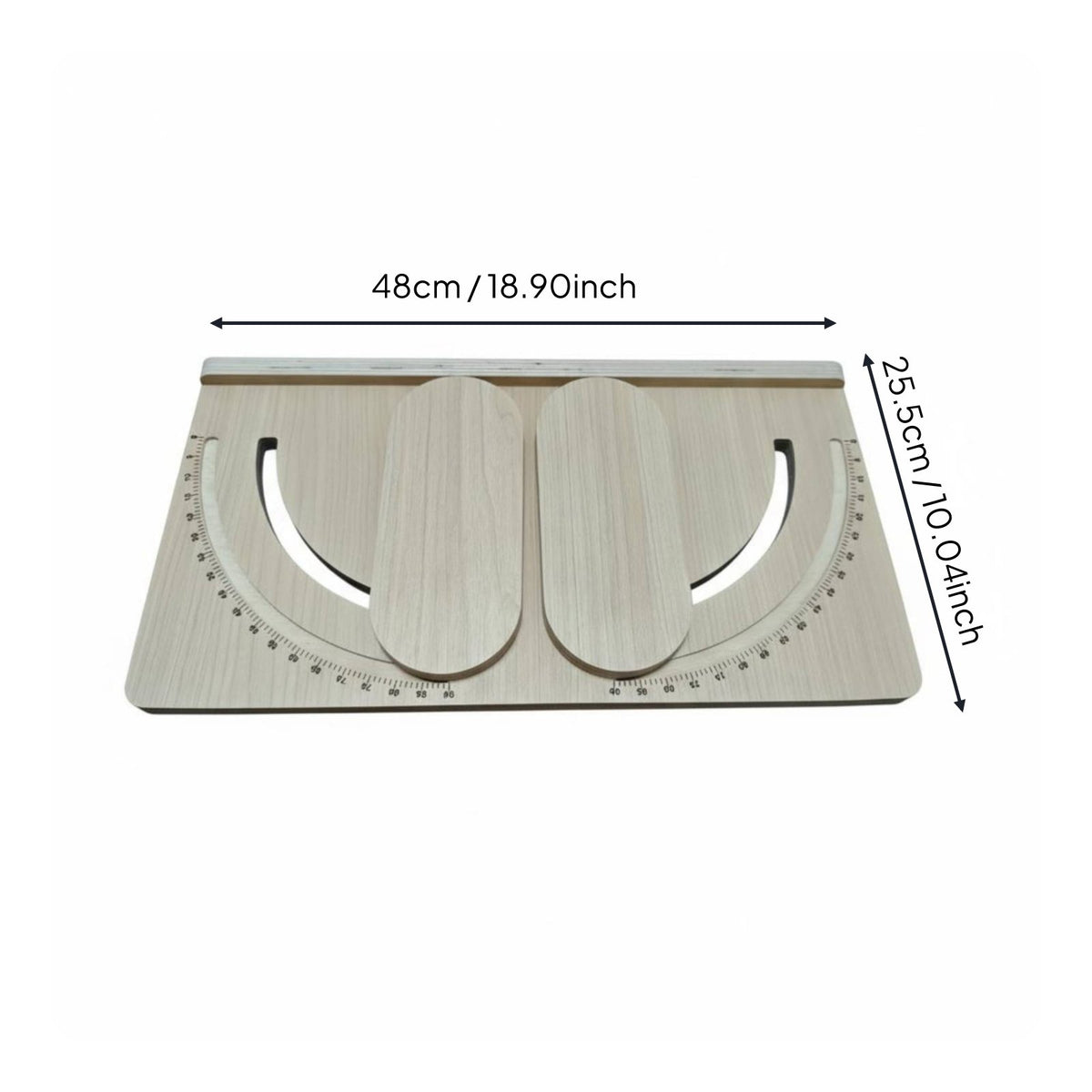 Ballet Turnout Board Strengthens Inner Thighs Leg Turnout Handmade Dance Foot Rotator for Dancers, Gymnasts