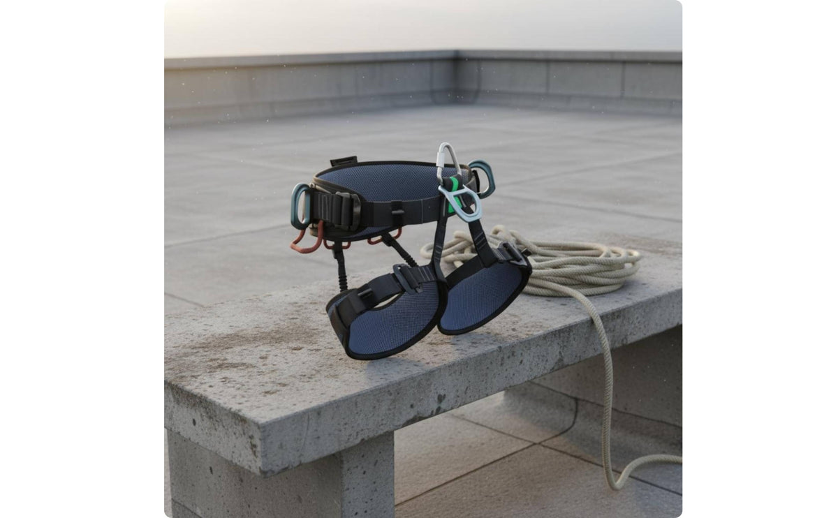 Half-Body Harness Metal Hardware Fall-Arrest Harness Side Buckles Climbing belt for Climbers