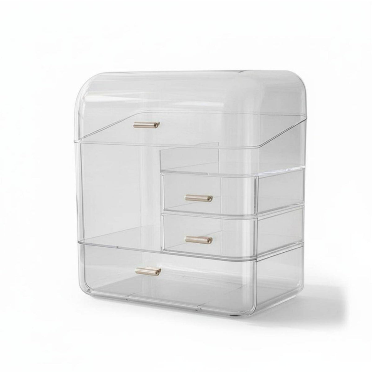 Stackable Cosmetic Drawer Box Space-Saving Makeup Organizer Large Capacity