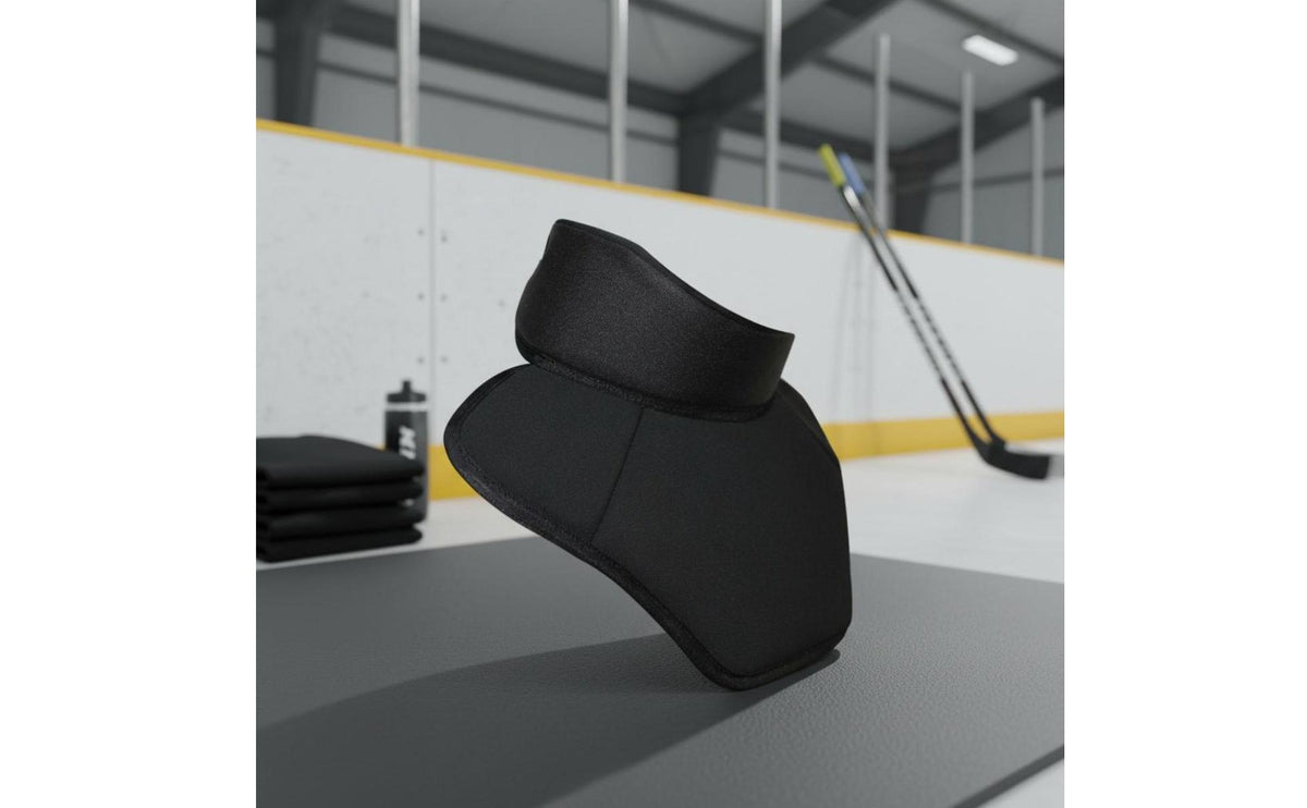 Ice Sport Neck Guard Thickened Padding Ice Sport Neck Protector Ergonomic Design Breathable for Adults, Training
