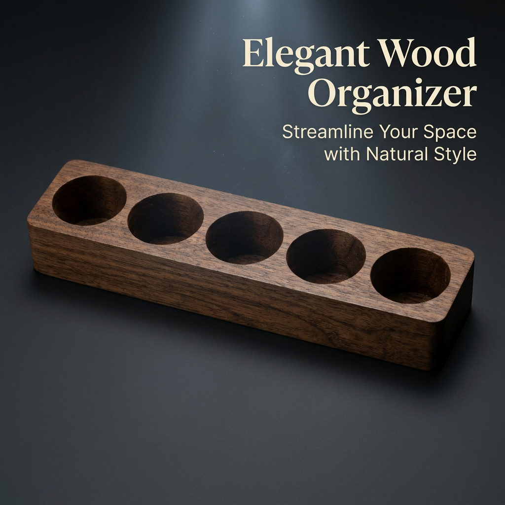 Essential Oil Holder Organizer, Wooden Rack for Desktop Storage Wood Display Stand for Perfume and Countertop Use
