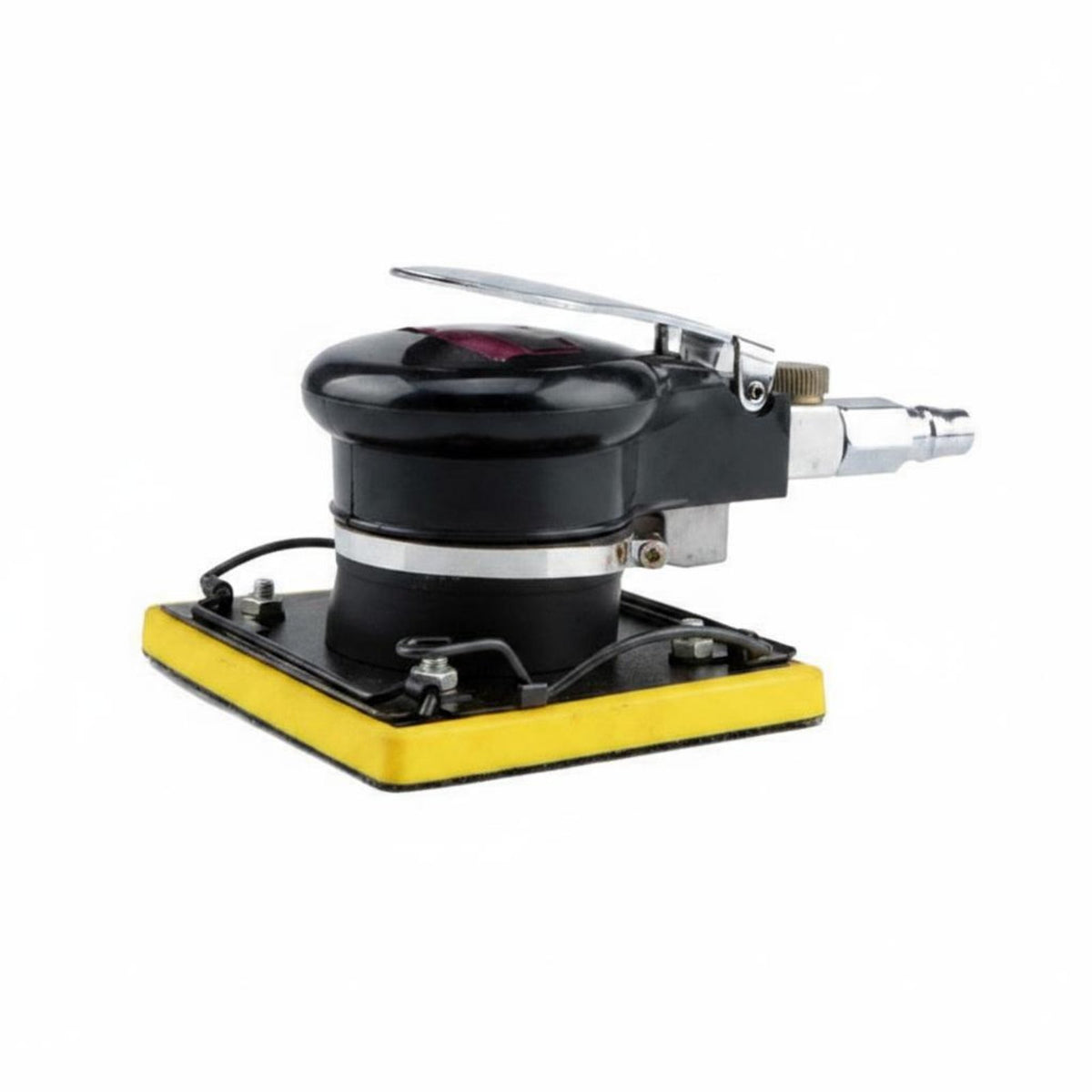 Pneumatic Sander Fast Polishing Air Sander Industrial Grade Handheld Polisher for Professionals, Auto Body Work, Carpentry, Furniture Finishing