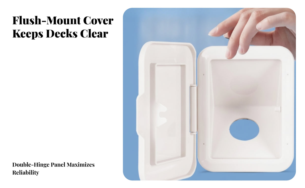 Recessed Enclosure with Hinged Lid