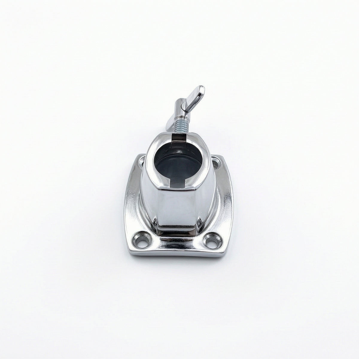 Drum Mounting Clamp Metal Drum Clamp with Wing Screw Mounting Bracket Threaded Hardware Heavy Duty for Drummers, Stage