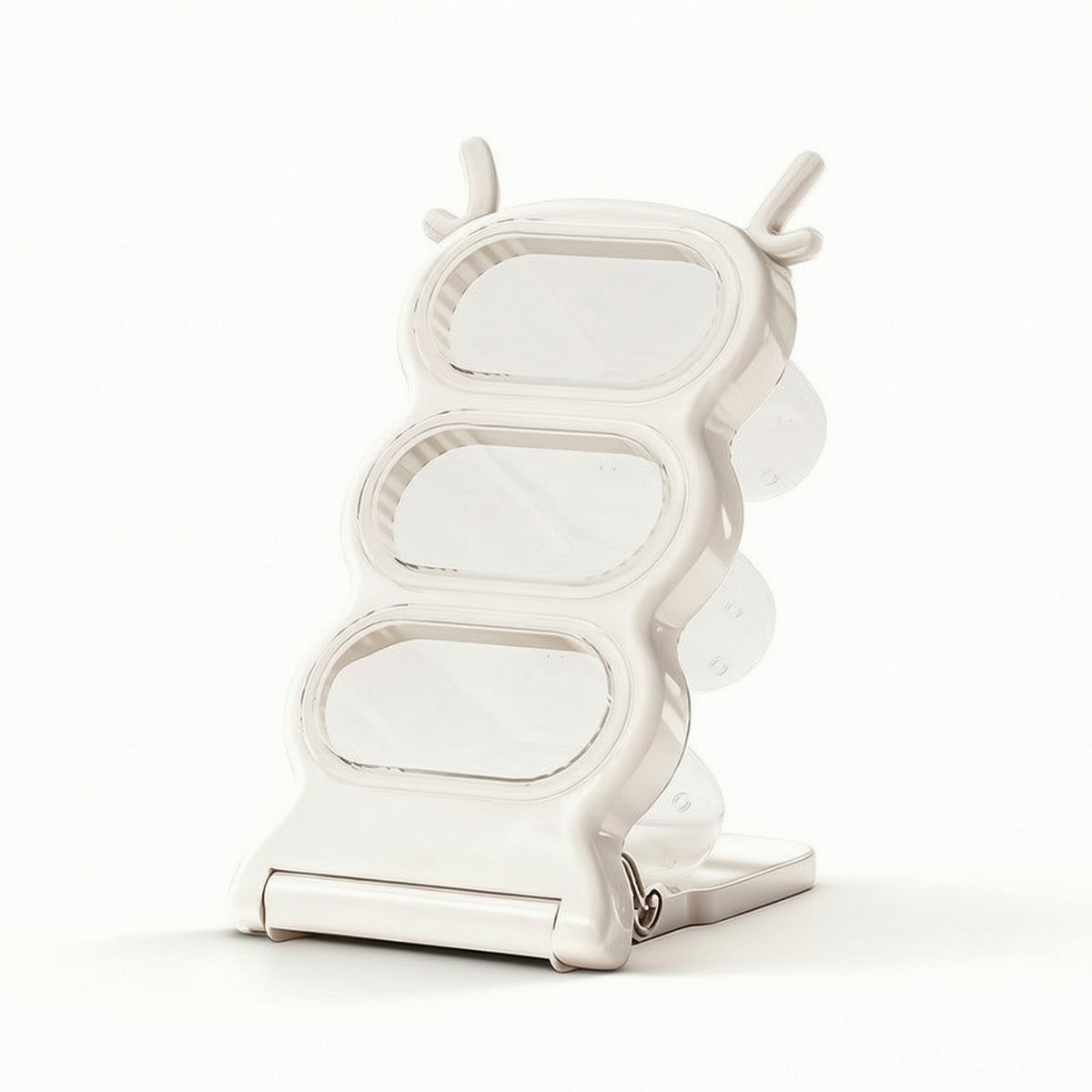 Slanted Stationery Organizer Angled Tiered Pen Holder Space-Saving for Art Table