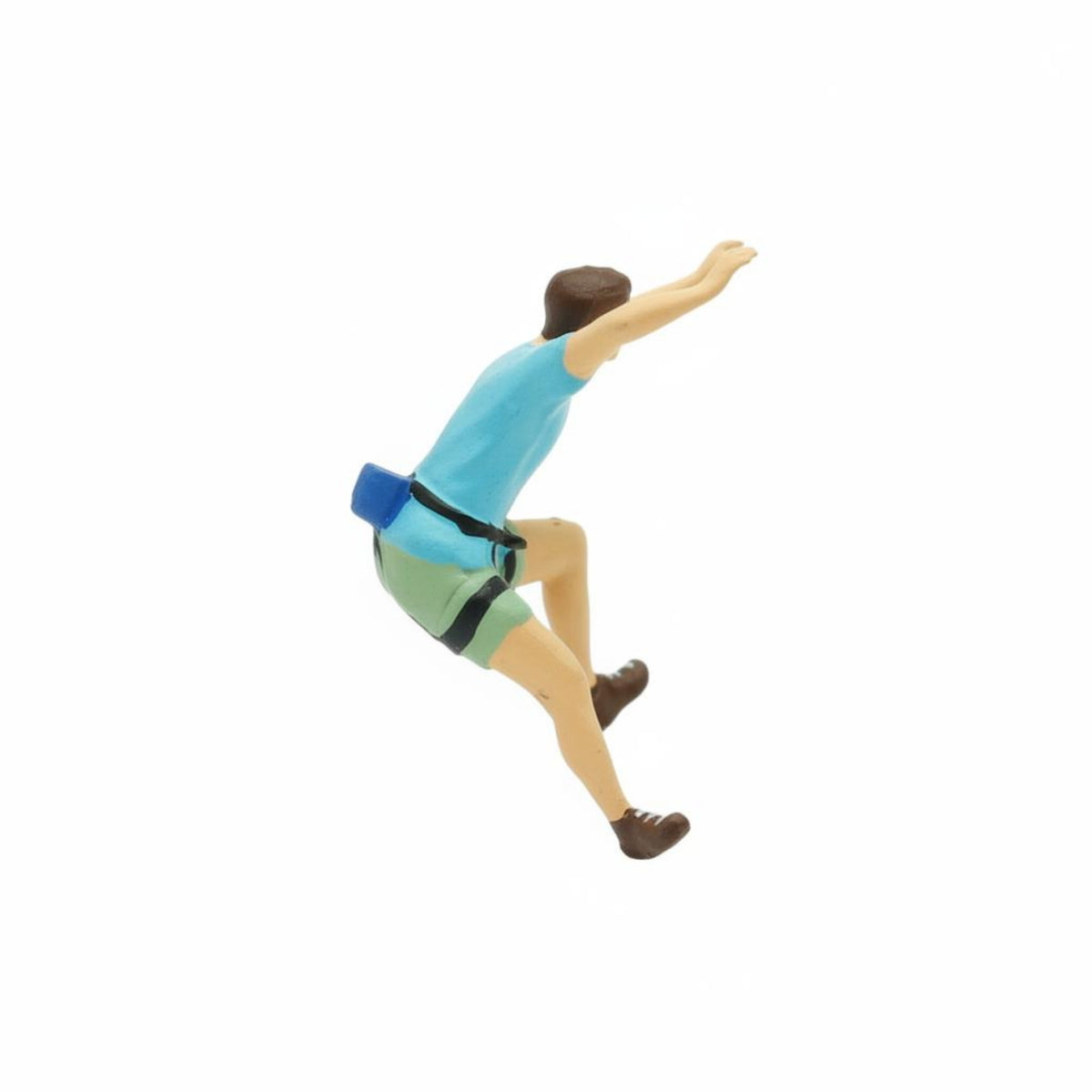 3 Pieces Micro Landscape 1:64 Rock Climber Figure Sand Table Rock Climber Figurine Miniature Scene Scene Mountain Climbing Model Person High Precision
