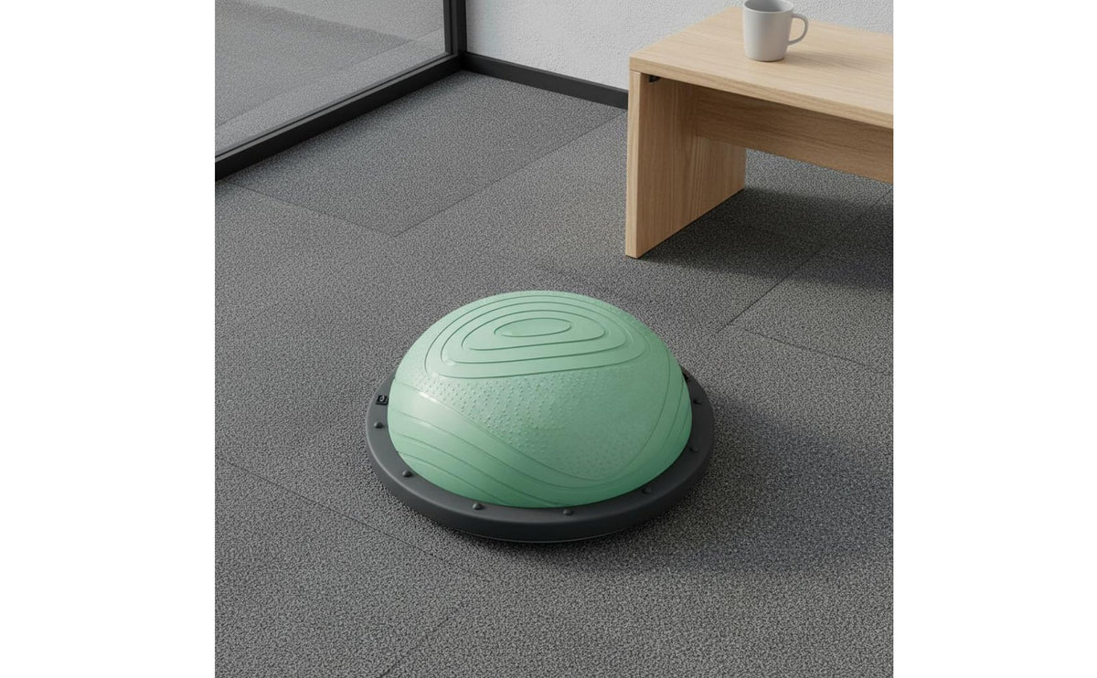 Non-Slip Half Ball Balance Coach Thickened Material Stability Half Ball Anti-Rupture Fitness Equipment Stable Base for Home Workout