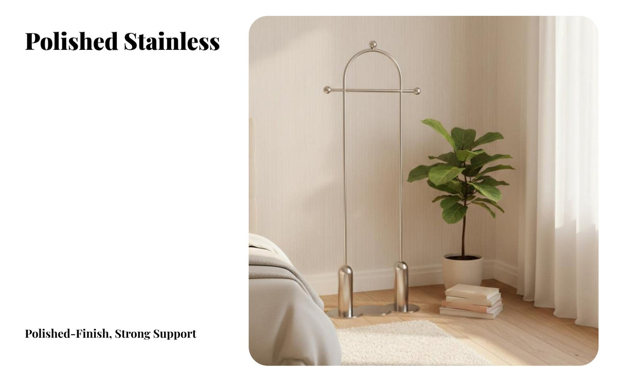 Mobile Design Rolling Coat Tree with Tray Modern Minimalist and aesthetic Freestanding Suit Butler Multipeg Garmen'st storage areaSaving for Students, Homeowners, Professionals, Entryway, Living Room, large Closet