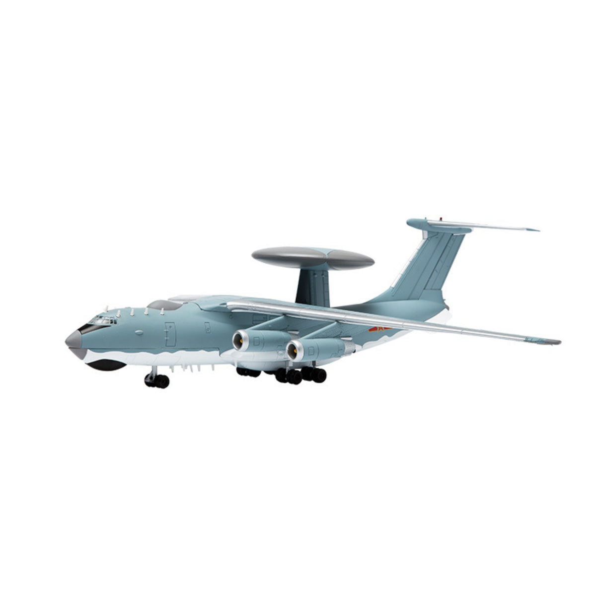 1:240 Airborne Early Warning Plane Display Aircraft Model Scale Airplane Model for Collectors, Shelf