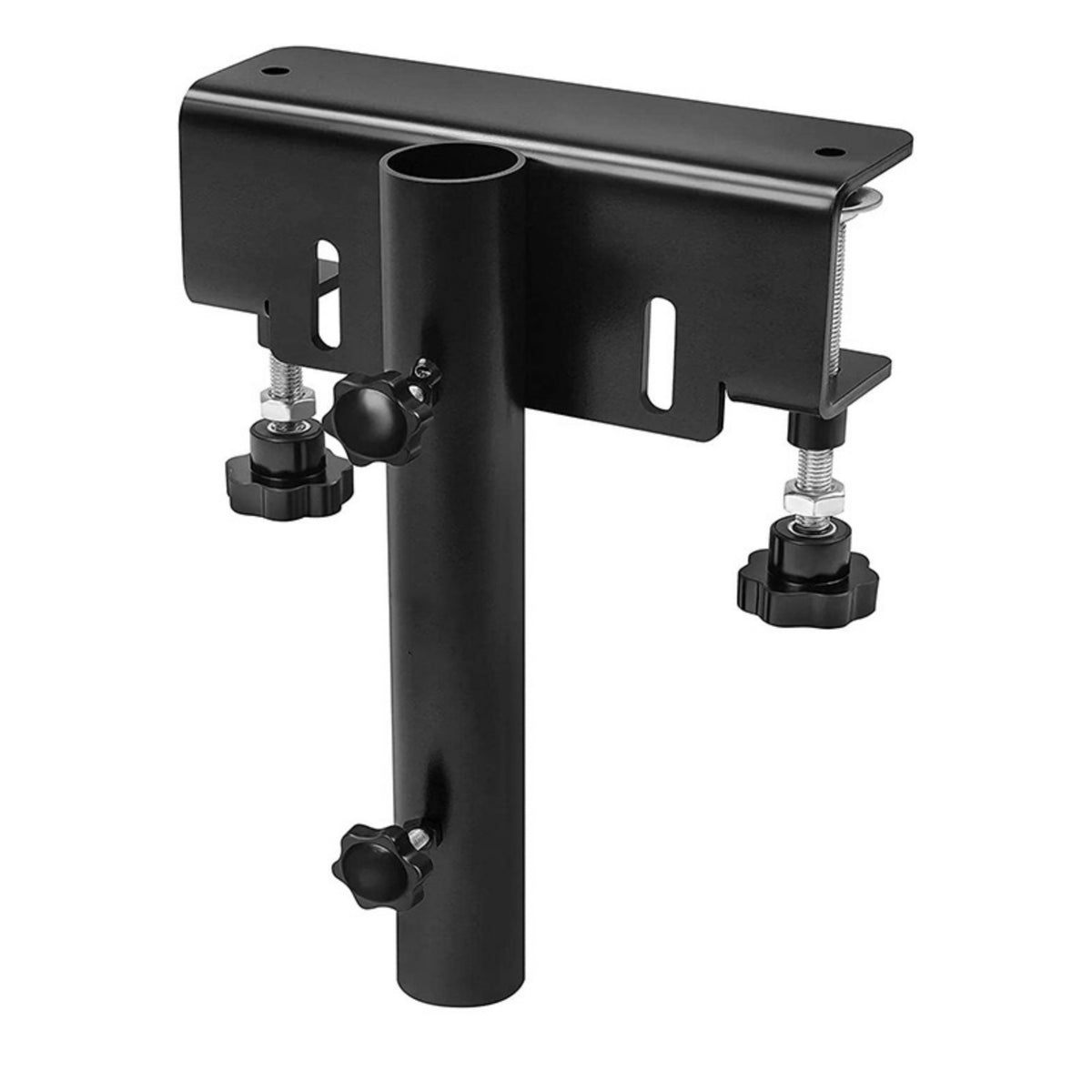 Truck Bed Flagpole Mount Rust-Resistant Truck Bed Flagpole Holder Coated Bracket for Tailgating, Campsite
