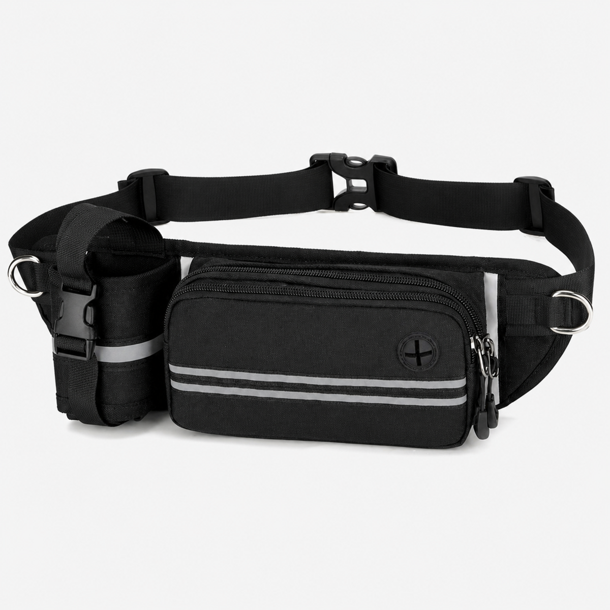Multifunctional Sports Waist Pack for Running and Outdoor Activities with Water Bottle and Phone Pocket