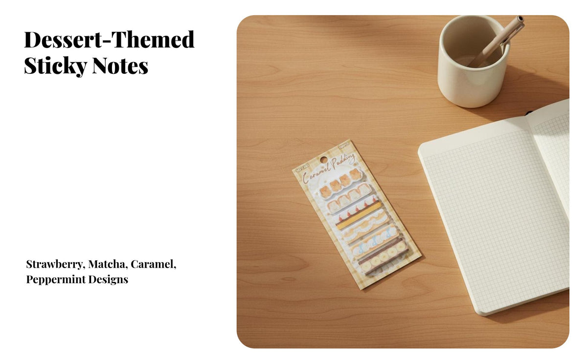180 Sheets Cake Shaped Y Notes Writable Dessert Theme Index Tabs Leaves No Residue Cute Y Notes for Students, Teachers, Learning Activities