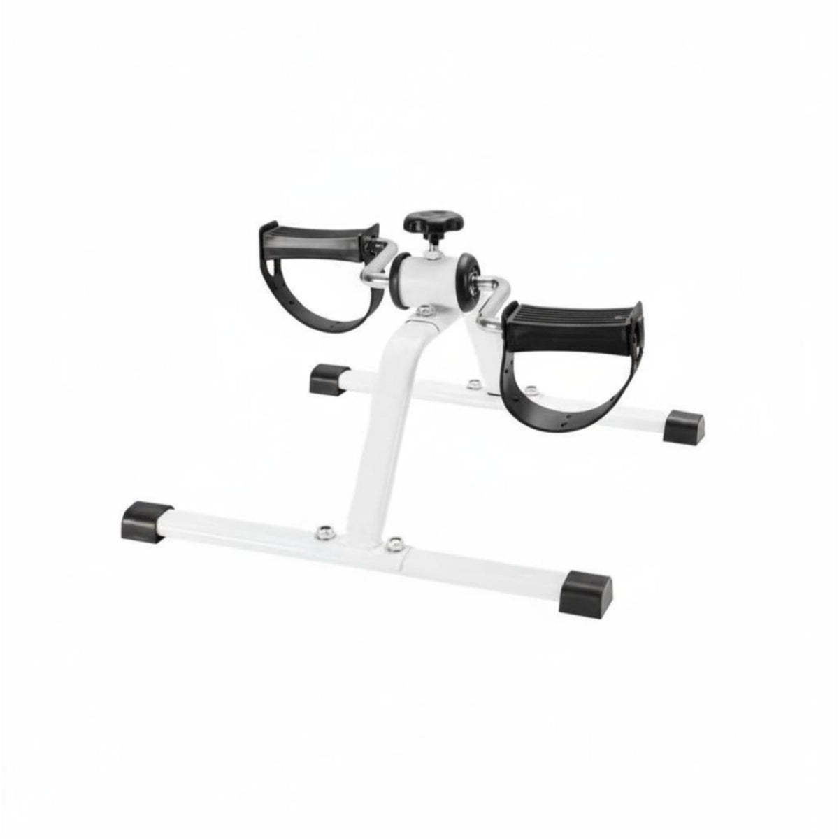 Foldable Design Folding Pedal Exerciser Compact Portable Arm and Leg Exerciser Low Effect Workout for Elderly, Office Workers, Home