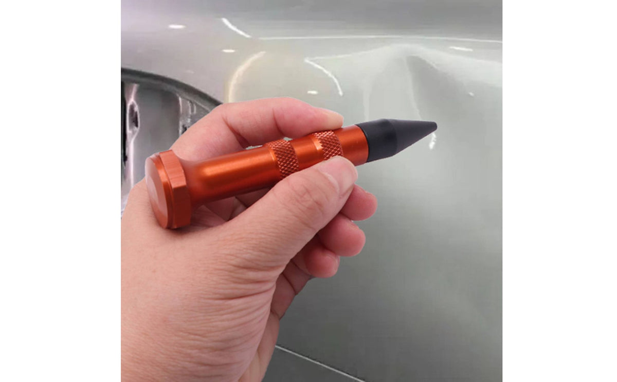 Non-Marring Dent-Free Removal Hammer Pen Replaceable Heads Rubber Tip Dent-Free Tool Wear-Resistant for Garage