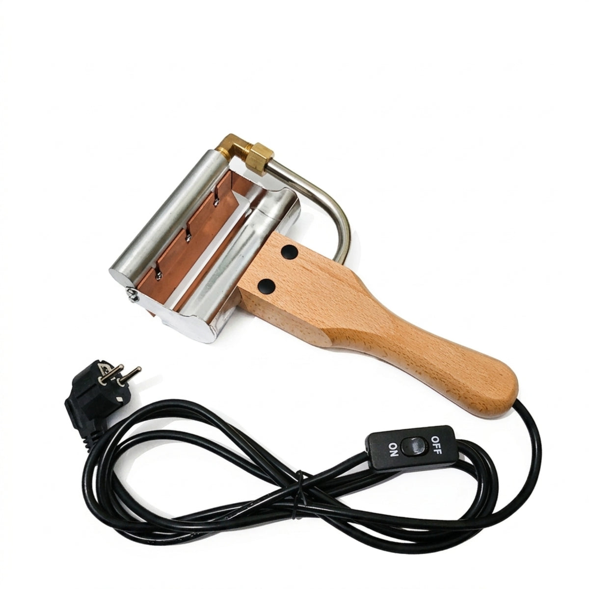 Heat-Insulated Electric Honey Uncapping Fast-Heating Electric Uncapping Handheld Heated Honey Scraper Stainless Steel for Beekeepers, Apiarists, Apiary