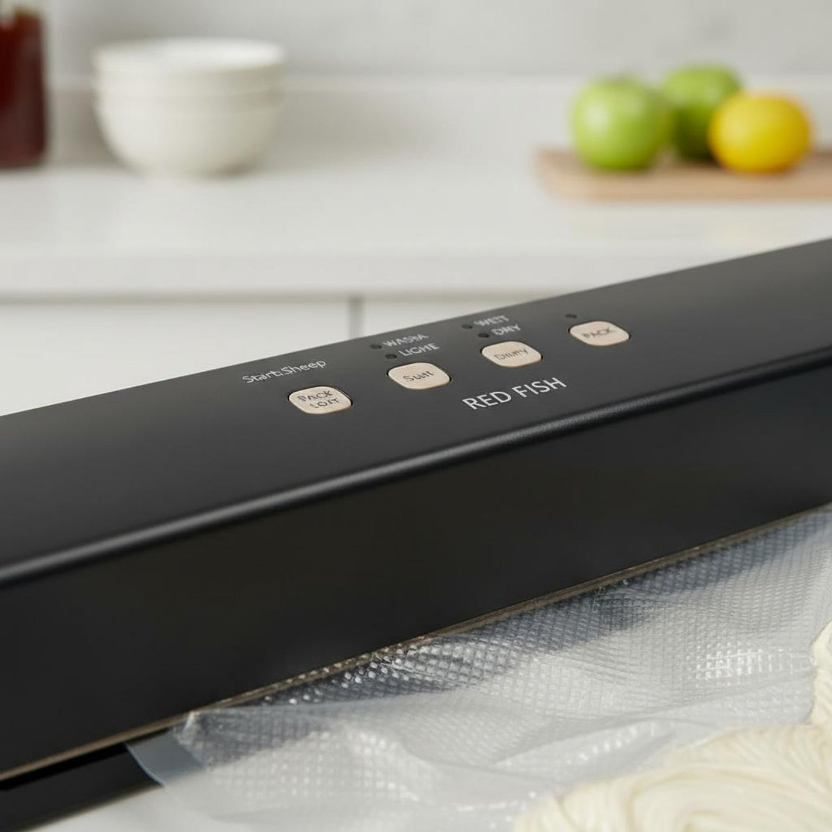 Strong Suction Automatic Food Vacuum Sealer Multi-Mode Function Vacuum Sealer Machine Single-Press Operation Kitchen Appliance