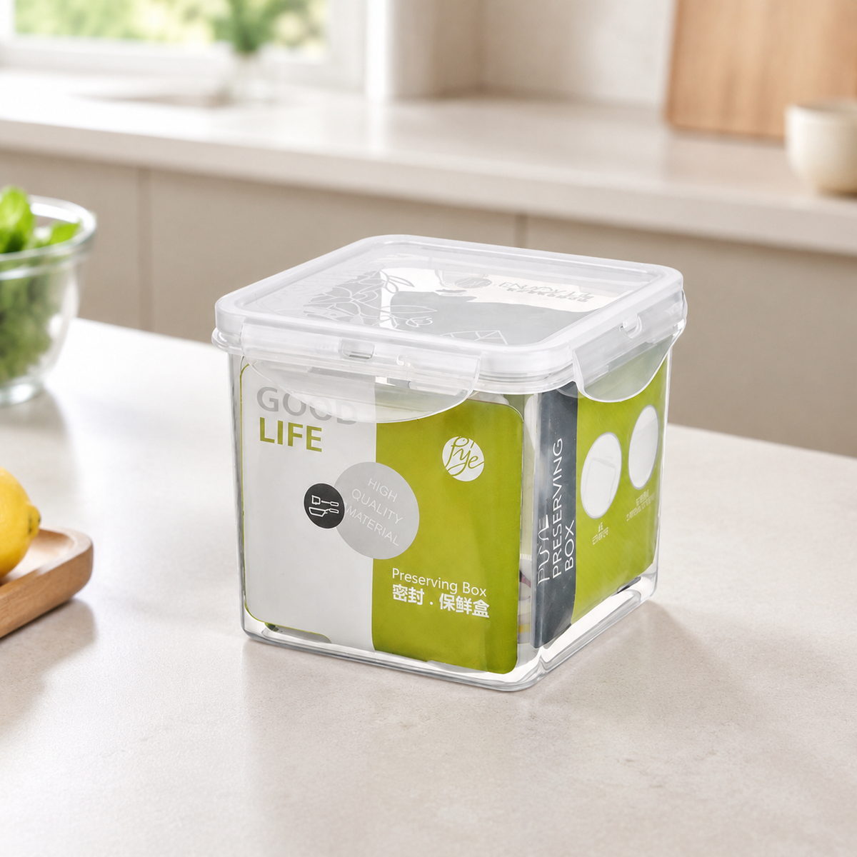 Tupperware, Storage Container, Microwave Compatible, Transparent, Food Storage Container, Plastic, Freezer Compatible, With Lock, For Meal Prep, Bento