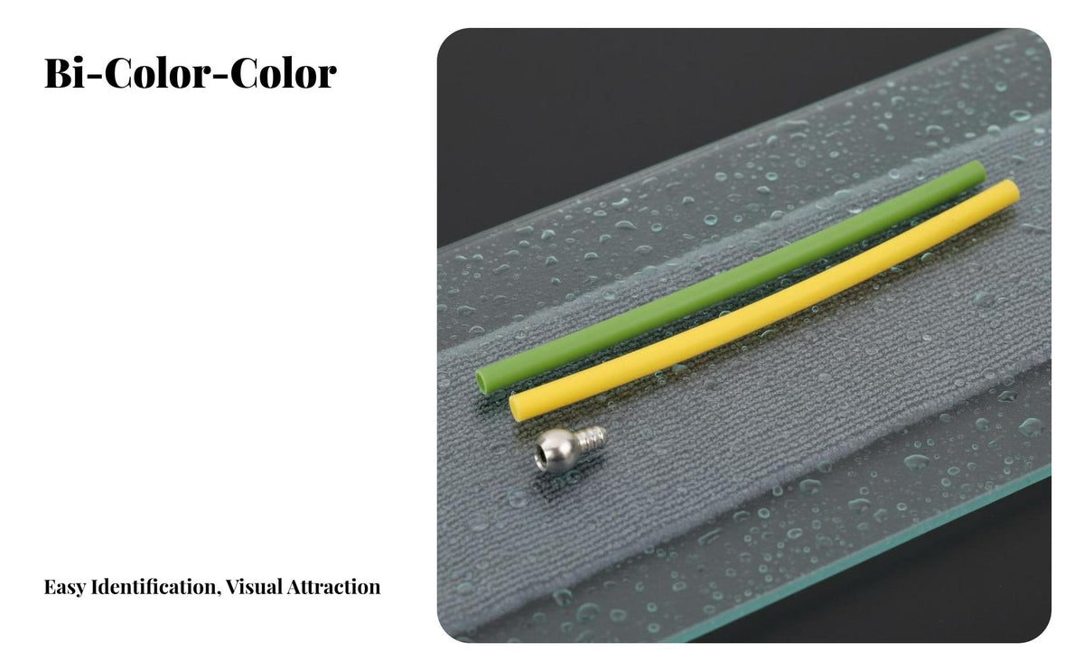 3 Pieces Foam Lance Weighted Intake Hose 304 Stainless Steel Silicone Intake Hose with Screen Weighted Suction Tube Kit