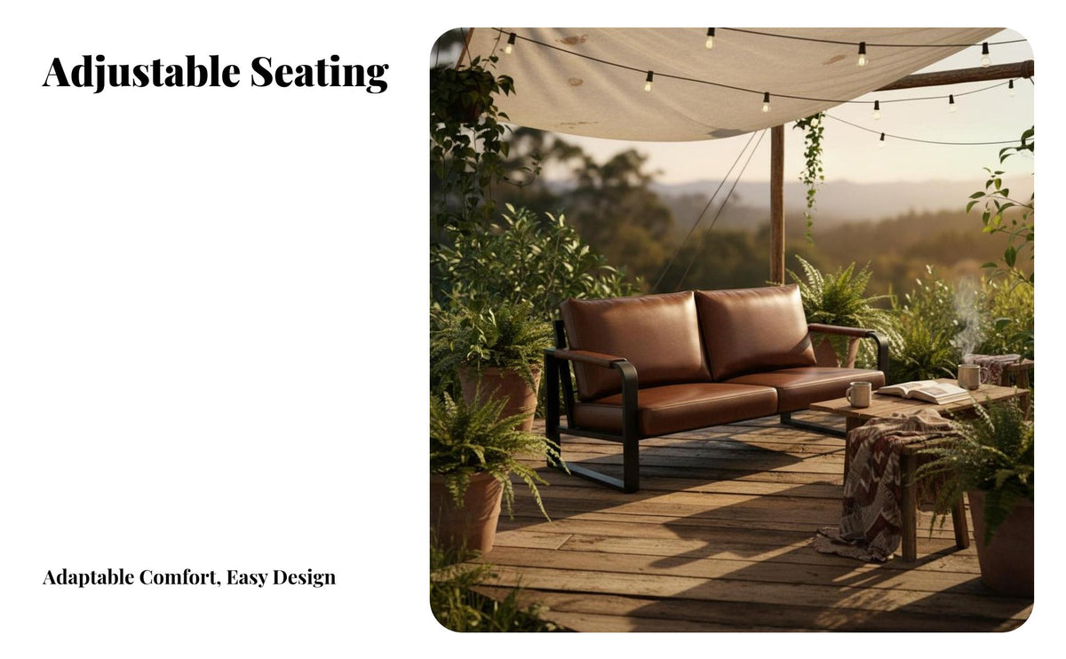Manufactured Design Rustic Dining Set with Bench Camping design Dining Room Bench Upholstered Seat Cafe Furniture Sturdy Construction for Bar Managers, Families, Homeowners, Bistro, Outdoor Patio, Kitchen