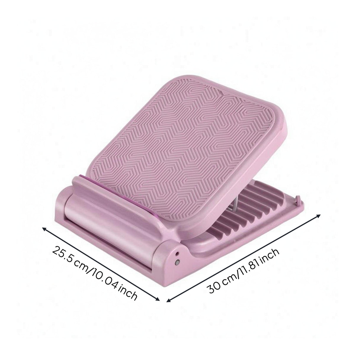 Anti-Slip Angle-Adjustable Stretch Board Molded Base Slanted Stretching Board Light Lavender Ankle Mobility Block Injury Protection