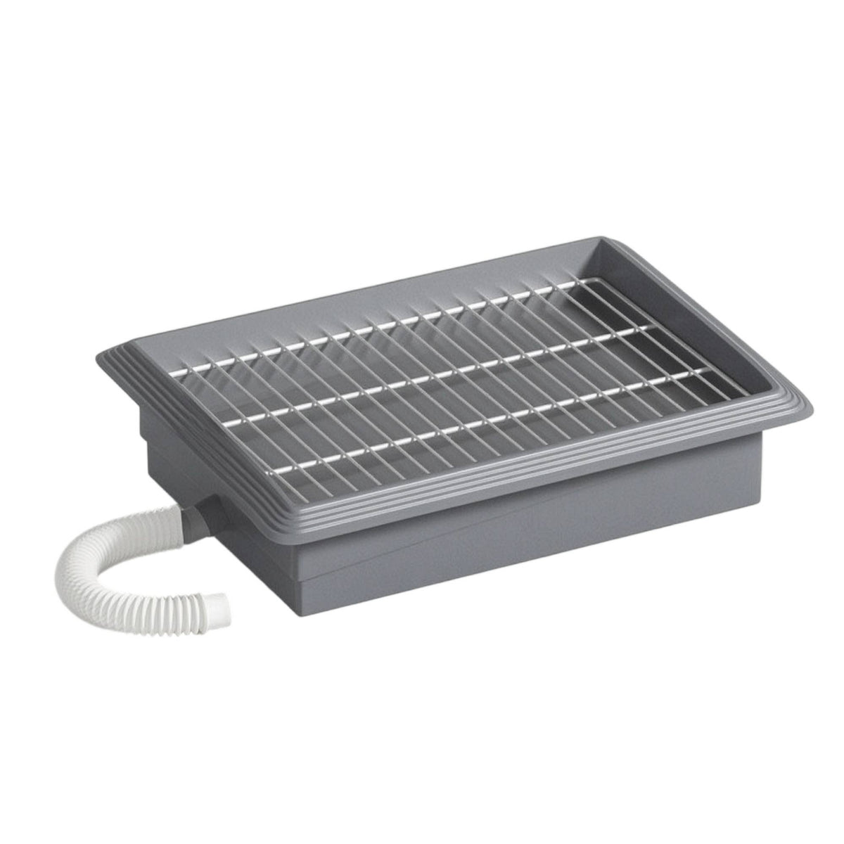 Dog Potty Tray with Drain Hose Easy to Hygienic Pet Toilet Tray with Drain Hose stableSlip for Small Dogs, Young Dogs, Apartment