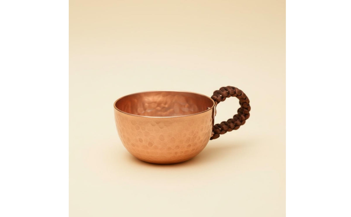 Copper Coffee Cup Thickened Copper Tea Cup Vintage Style Drinkware