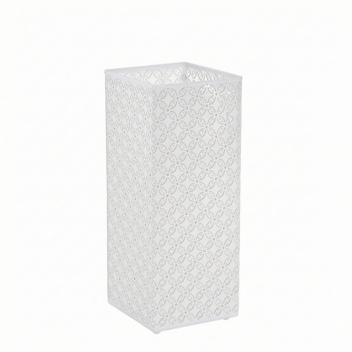 Square Metal Stand Modern Square Umbrella Holder Ventilated for Hallway