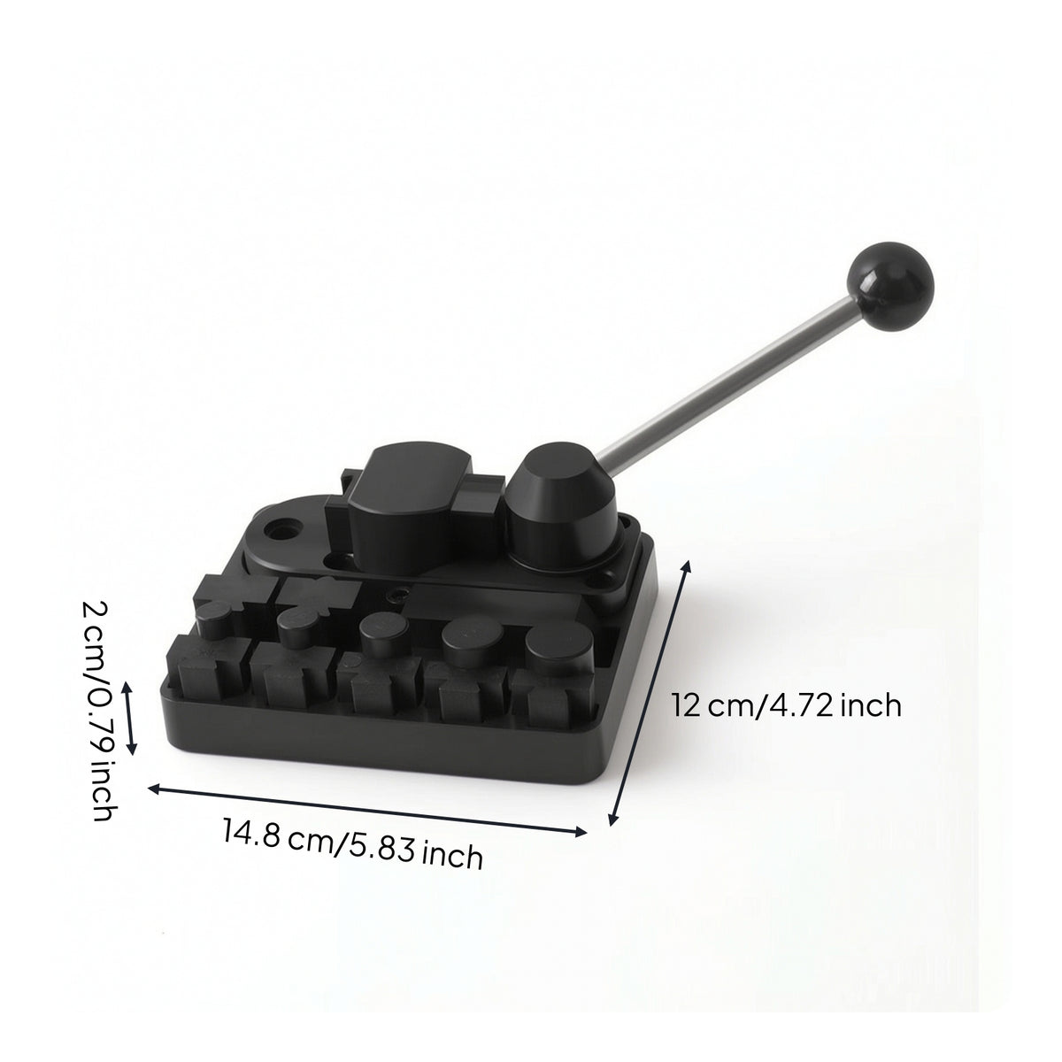 Band Bending Tool Compact Band Bender with Dies Jewelry Shaping Tool Manual Bench-Top for Jewelers, Workshops, Repair Benches
