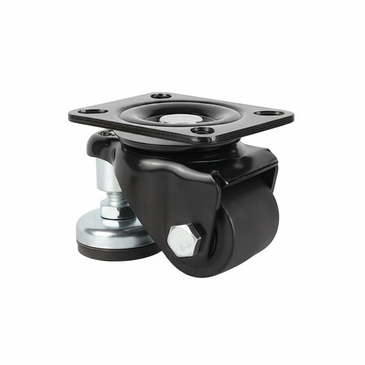 Caster Wheel Low Center of Weight Leveling Caster for Workshop, Warehouse