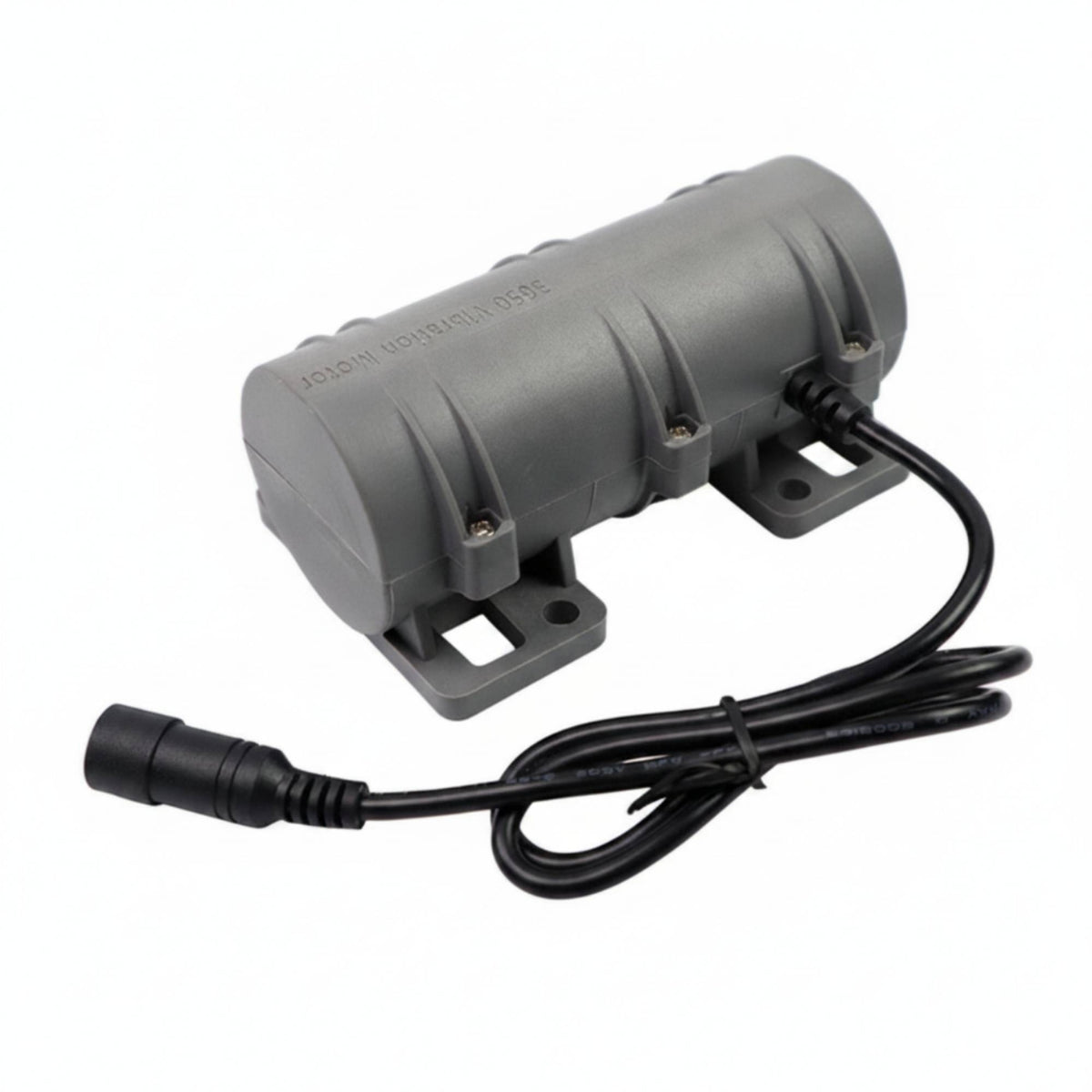Vibration Motor with Barrel Connector Cylindrical DC Vibration Motor Wired Electronic Component for DIY Projects
