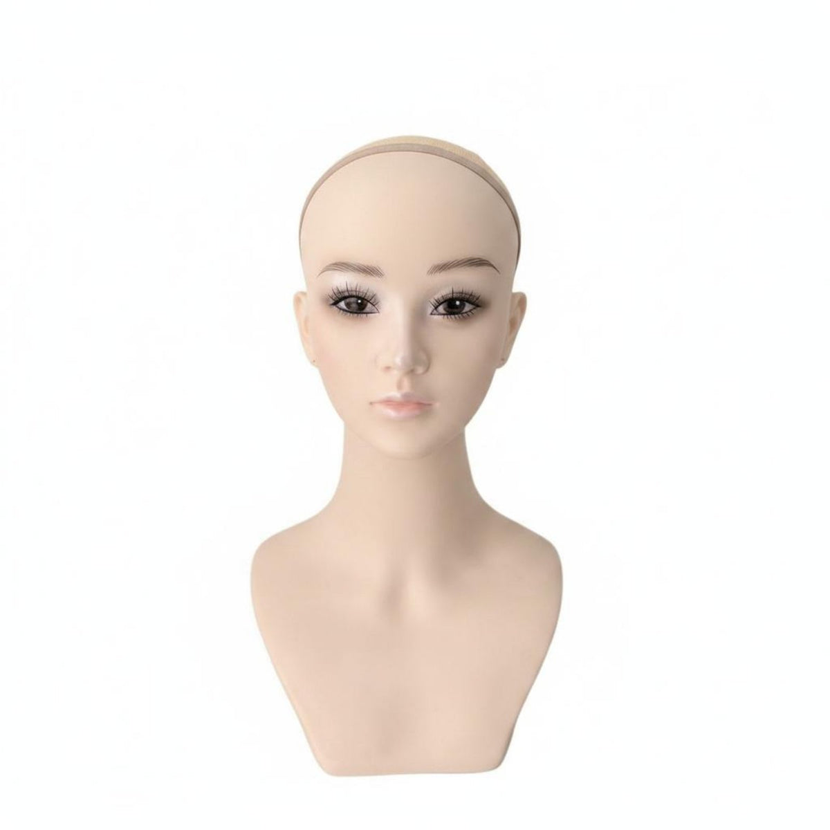 Styling Model Head Versatile Female Head Form PVC for Hair Stylists, Studio
