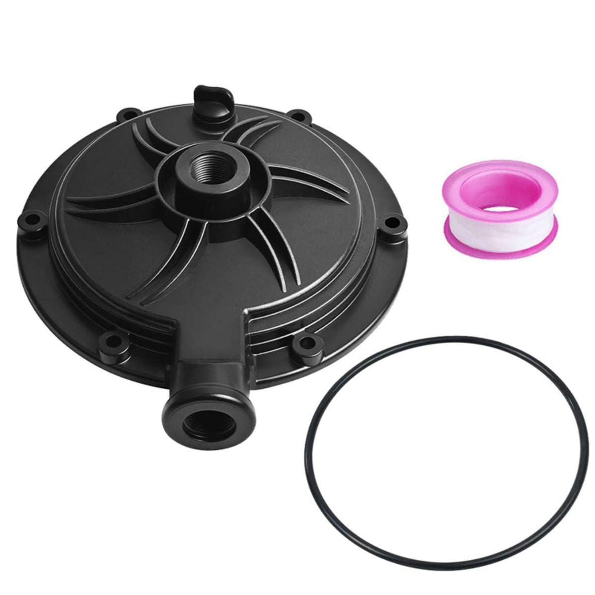 Pump Housing with O Sealing Gasket Threaded Low Height partProfile for Pool Owners, Technicians