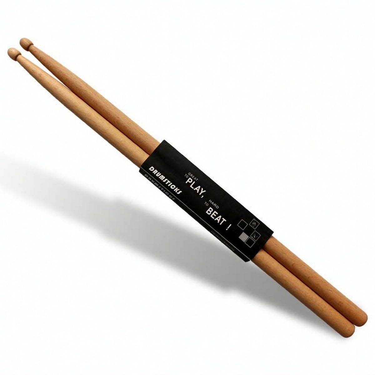 Wooden Drumsticks Balanced Drumsticks with Round Tips Premium Percussion for Rehearsal