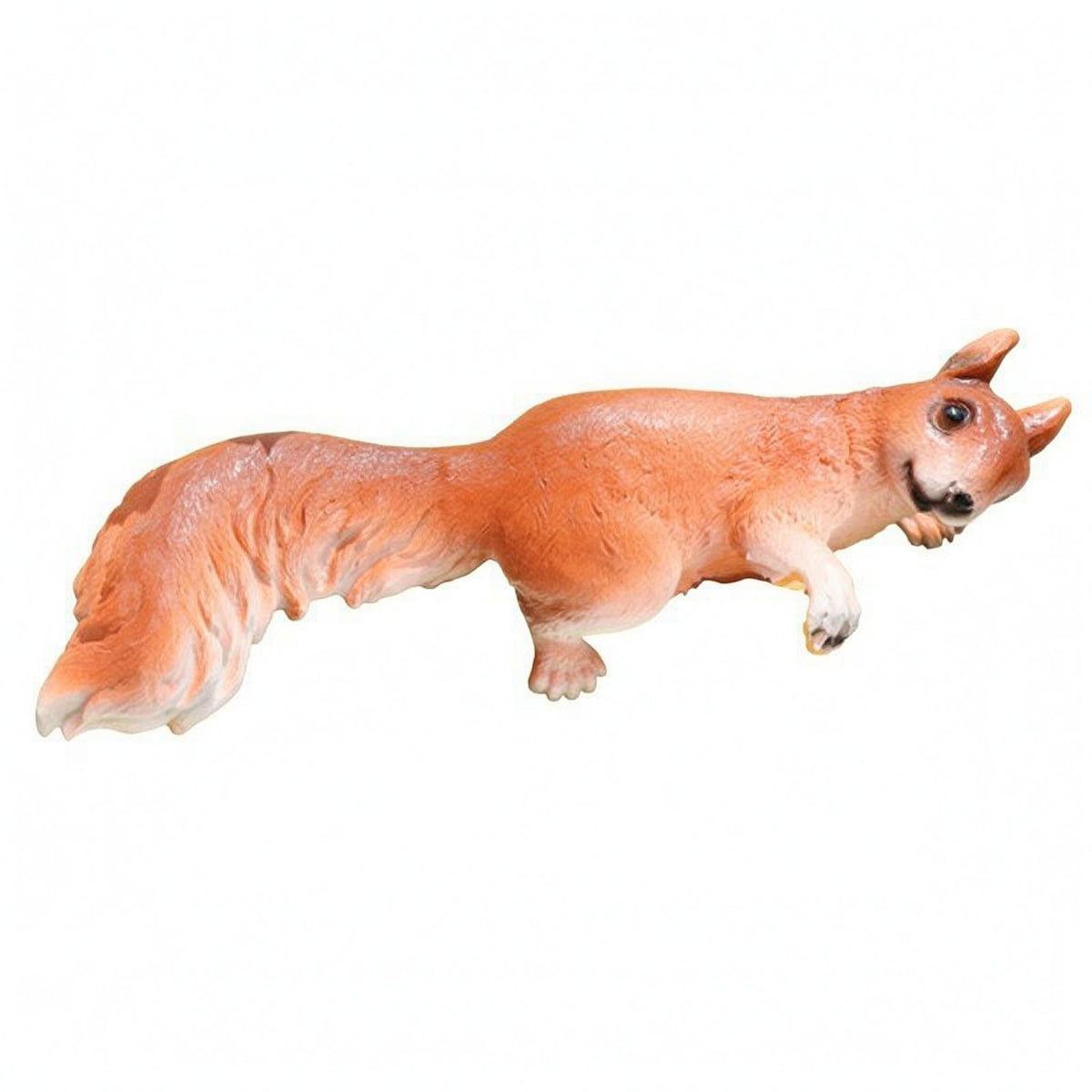 Hanging Squirrel Decoration Painted Squirrel Hanging Decoration Decorative Figurine Natural Tones Garden Decor Ready to Hang