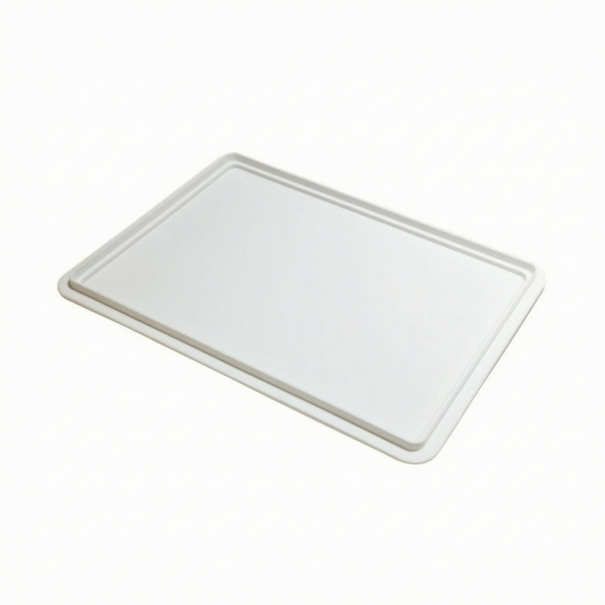 Food-Grade Batter Box Lid Rigid Pizza Batter Box Lid Wipe-Clean Tray Slim-Profile for Pizzaiolos, Bakers, Home Baking