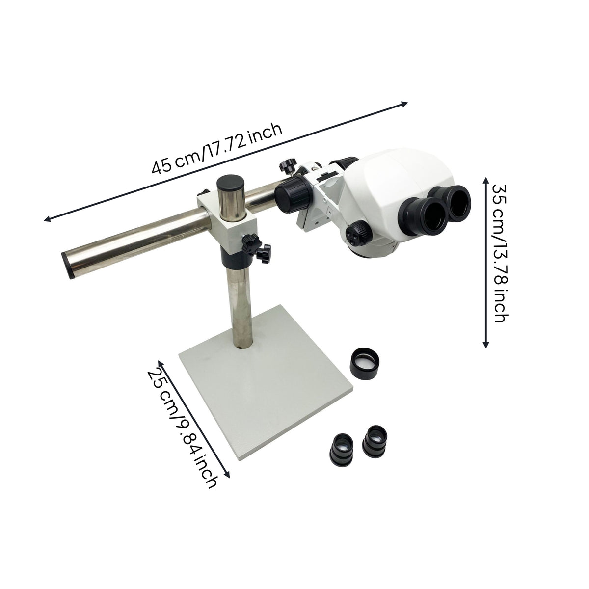 Bench Optical Viewer with Stand Adjustable Scaling Optical Viewer for Jewelry Setting