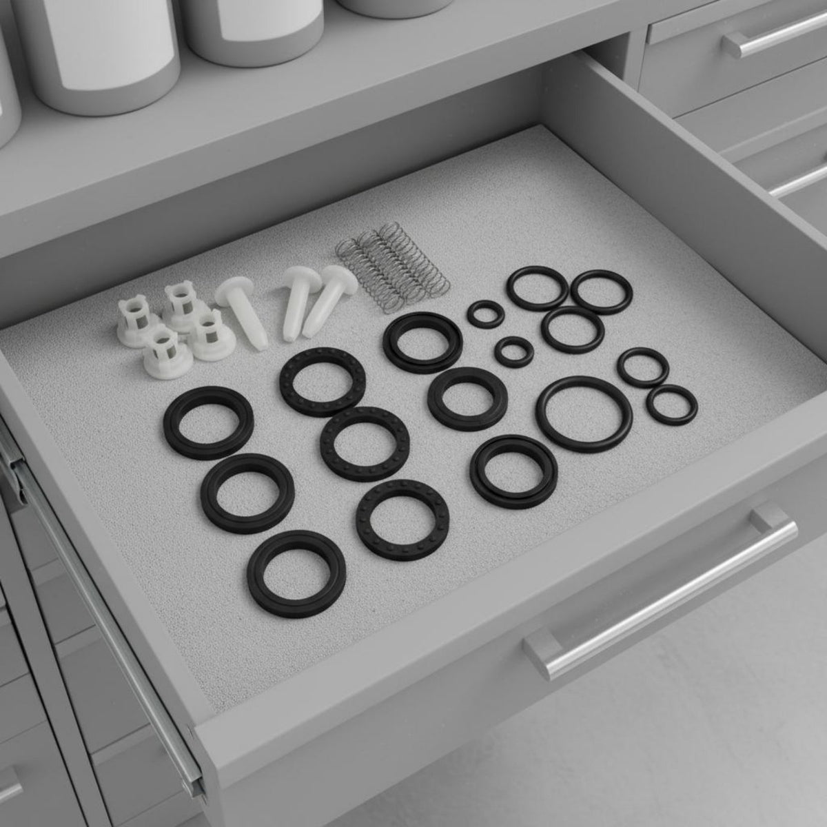 Pressure Washer Gasket, Repair O-Rings, 280/380 Type, Premium Rubber, Easy Storage, Replacement Kit