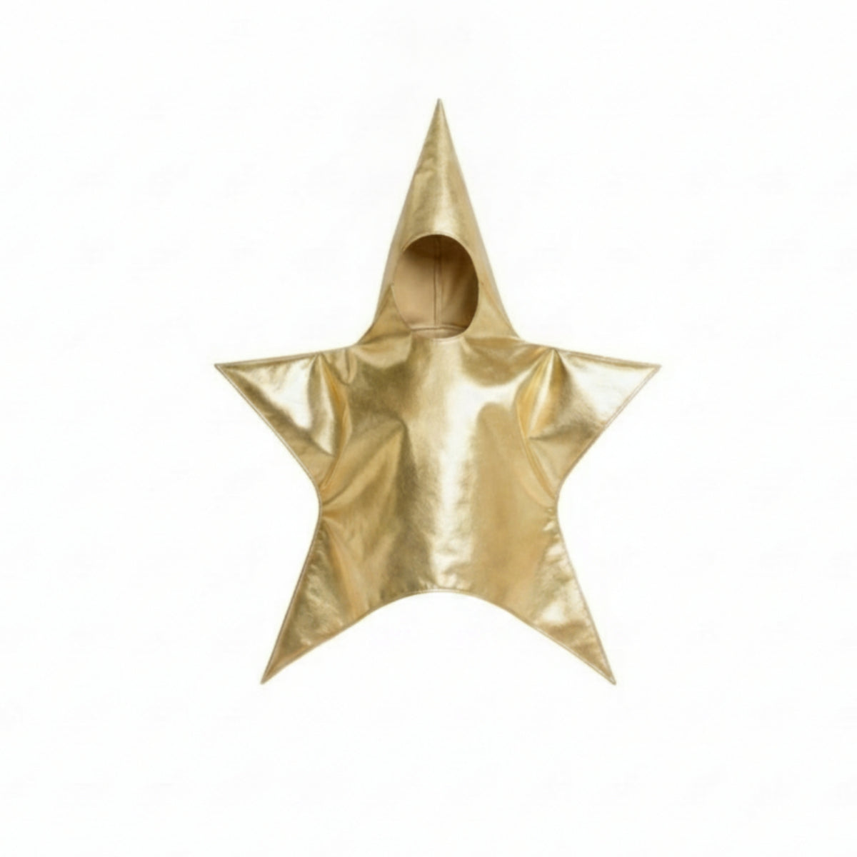 Lustrous-Looking Star Shaped Costume Shiny Kids Star Costume Reflective Child Clothing Smooth for Children, Stage, Party, Role-Play