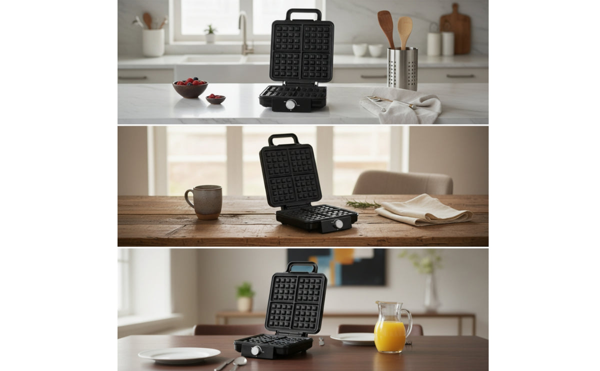 Maker 4-Slice Iron Electric Kitchen Appliance for Dorm Room