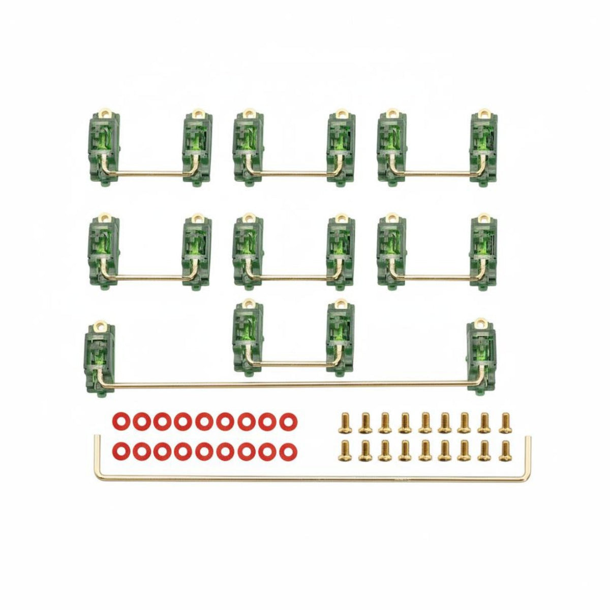 Mechanical Keyboard Stabilizer Set Wire Computer Component for DIY Builders
