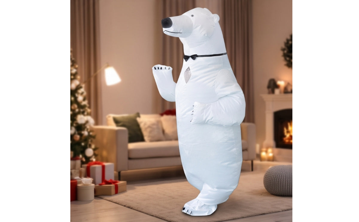 Costume Northern Bear Inflatable Costume | Full-Body, northern Bear Inflatable Suit, for Christmas Parties