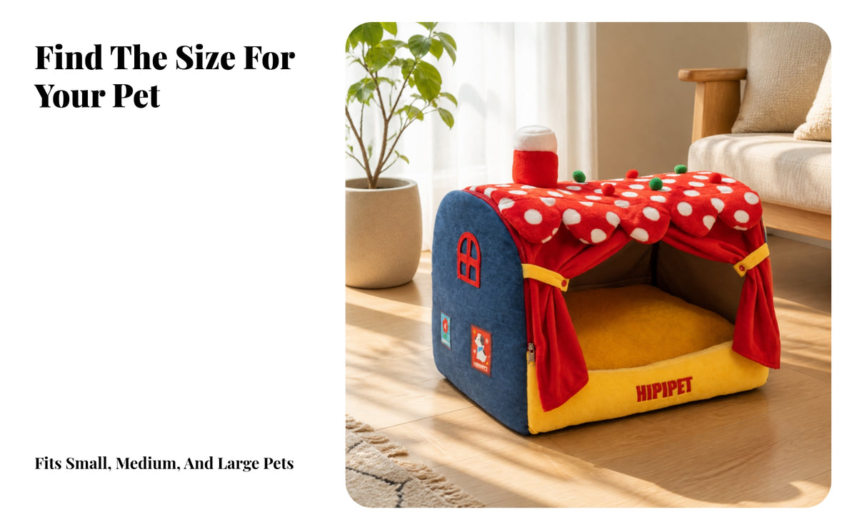 Soft Enclosed Pet Bed