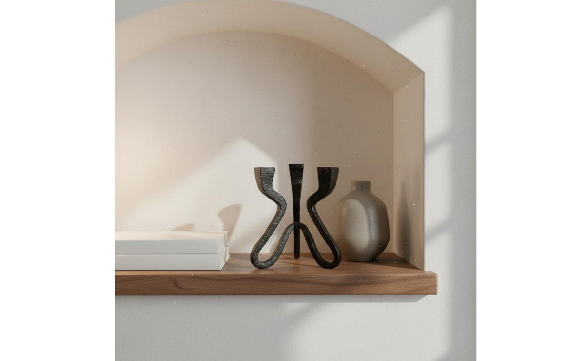 Geometric Candle Holder Nordic Cast Design Iron Candle Holder Table Centerpiece Home Decor for Reception Area