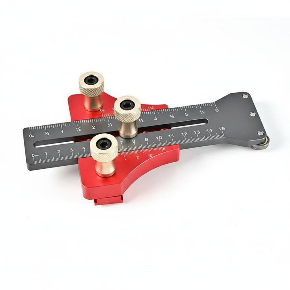 Adjustable Pressure Table Saw Fence Stop Easy to Use Roller Feed Guide Accurate Cuts Wood Cutting Limit Guide Safe Operation for Woodworkers, Carpenters, Workshop