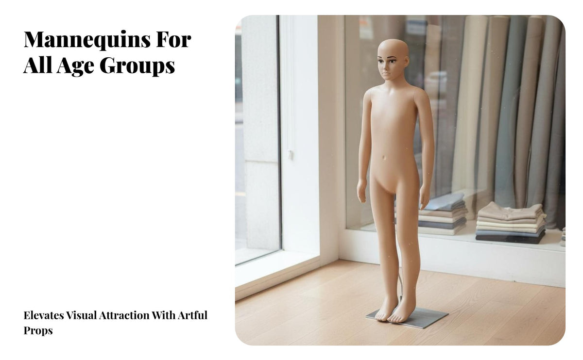 Realistic Proportions children's Clothing Display Mannequin Lifelike Appearance Child Mannequin Stable Base Full Body Child S Manikin Faceless Design for Boutique Owners, Fashion Designers, Window Displays, Boutiques, Shopping Malls, Trade Exhibit S
