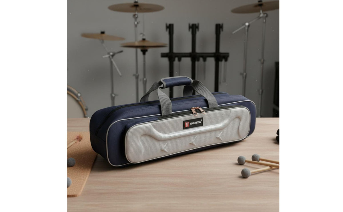 Drum Stand Transport Bag Large Capacity 60cm Percussion Stand Bag Adjustable Shoulder Strap for Percussionists, Travel