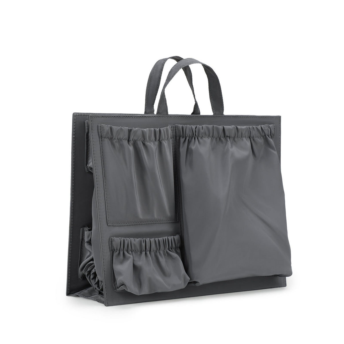 Tote Bag Insert Organizer Wipeable Material Tote Bag Organizer Water-Resistant Handbag Storage Divider for Moms, Travel