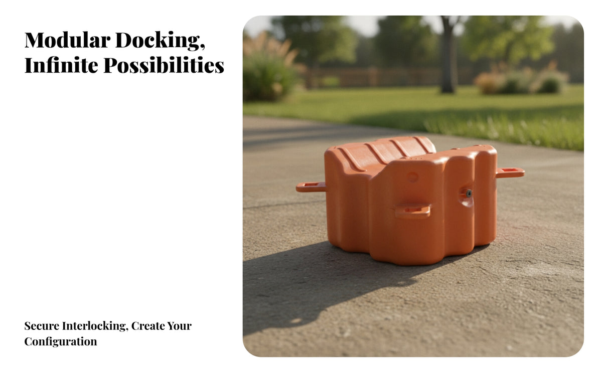 Modular Interlocking Dock Decking Panel