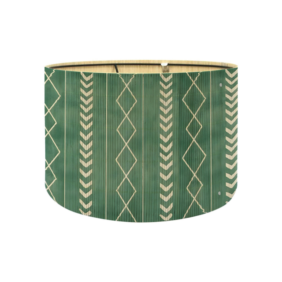 Handwoven Bamboo Lampshade Organic Bamboo Lamp Shade Japandi Woven Lampshade Retro for Bedside Table