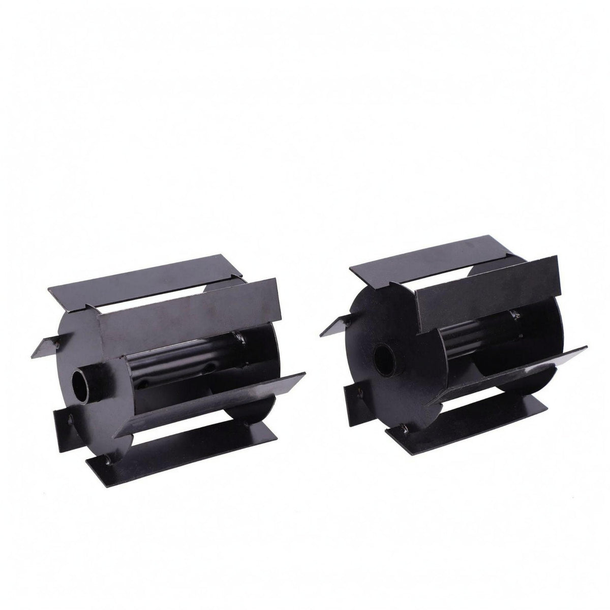 2 Pieces Sturdy Metal Weeding Wheel Industrial Weeding Wheel Welded